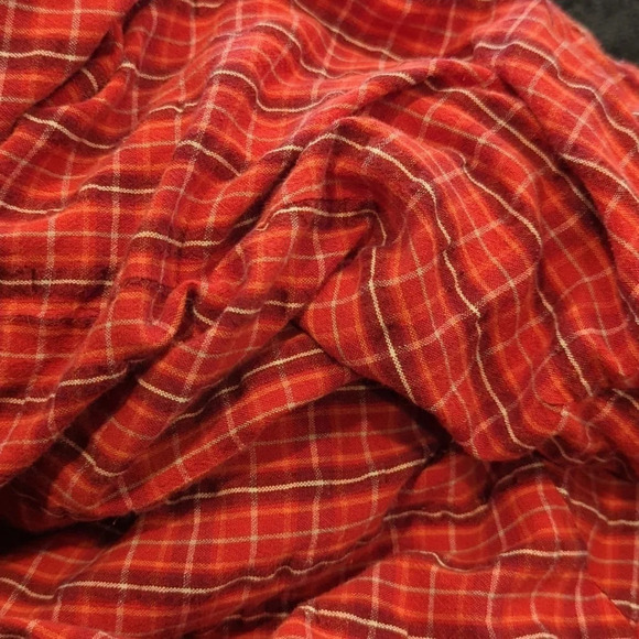 Vintage Classic  Elements Sleeveless Button Down Plaid Tank Top Large - Picture 2 of 7